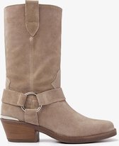 VIA VAI Paige Ring Hoge Laarzen - Beige - Maat 38