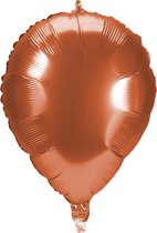 Free And Easy Folieballon 15 X 20 Cm Oranje