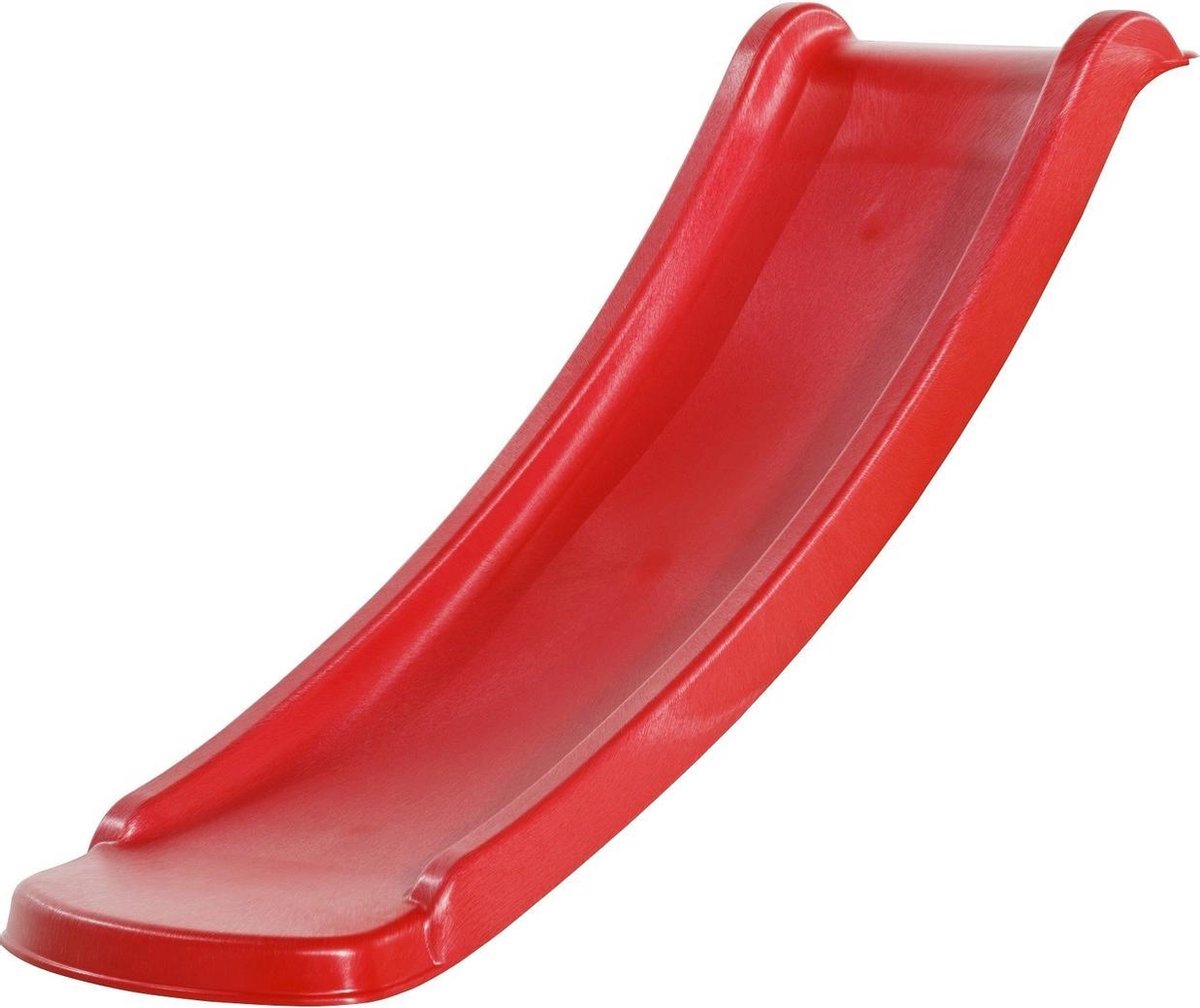 Losse Glijbaan Toba in Rood - Geschikt voor Platformhoogte 60cm - Aanbouw element voor speelhuisje / speeltoestel