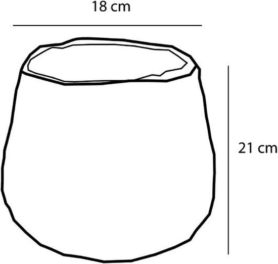 Mica Decorations panier rond marron clair lot de 3 plus grandes tailles en cm: 31 x 30