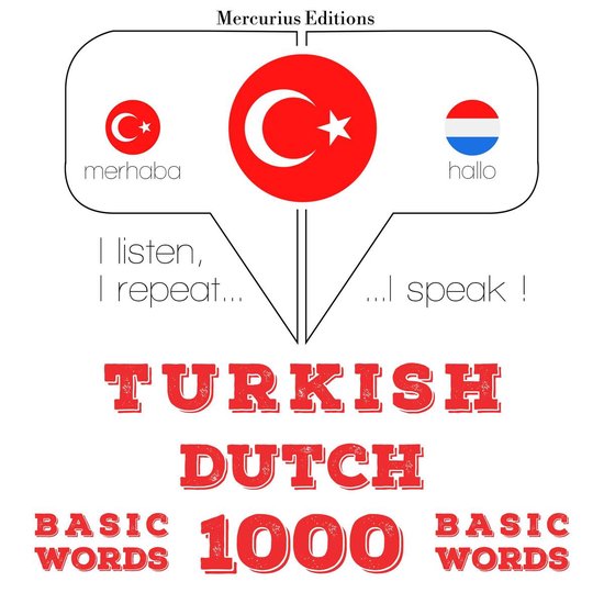 Türkçe - Hollandaca: 1000 temel kelime - cover