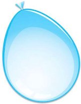 Ballonnen babyblauw 50 stuks 30 cm
