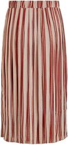 Visarla Nw Midi Skirt 14062848 Burnt Henna/brich Bl