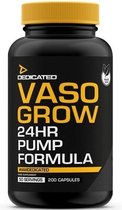 Dedicated Nutrition Vaso Grow - Pre-workout / Stikstofoxide - 150 Capsule