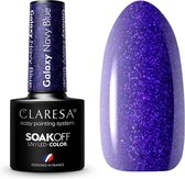 Claresa UV/LED Gellak Galaxy Navy Blue #3 - Blauw, Glitter - Glitters - Gel nagellak