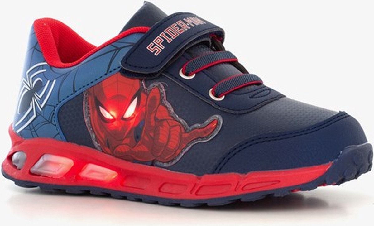 Redelijk Gemeenten Ongeldig Spider-Man jongens sneakers met lichtjes - Blauw - Maat 31 | bol.com