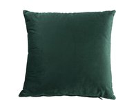 PTMD Janne Velvet Green cushion square
