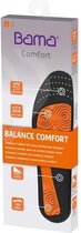 Bama Balance Comfort voetbed, premium binnenzool, inlegzolen voor meer comfort bij elke stap, unisex, bruin - 47
