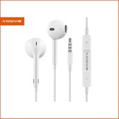 Headset met 3,5 mm Jack audio aansluiting - Wit