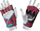 Chiba - 40936 Lady Motivation Gloves (Black/Pink/Turquoise) XS