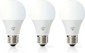 SmartLife Wi-Fi Smart LED Bulb | Warm to Cool White | E27 | 3-Pack | 800 lm| 9 W | 2700 - 6500 K | Energieklasse: A+ | Android & iOS