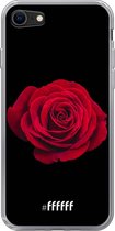 6F hoesje - geschikt voor iPhone 8 - Transparant TPU Case - Radiant Rose #ffffff
