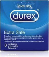 Bundle - Durex - Extra veilig met de Durex Extra Safe 3 st met glijmiddel