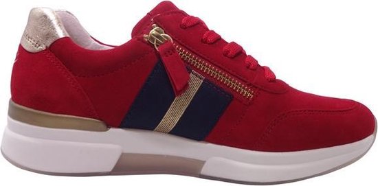 Gabor Rolling Soft Sneakers Rood 46.928.68 40 | bol.com
