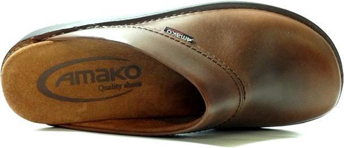 Amako 520 Muil Slippers Bruin | bol.com