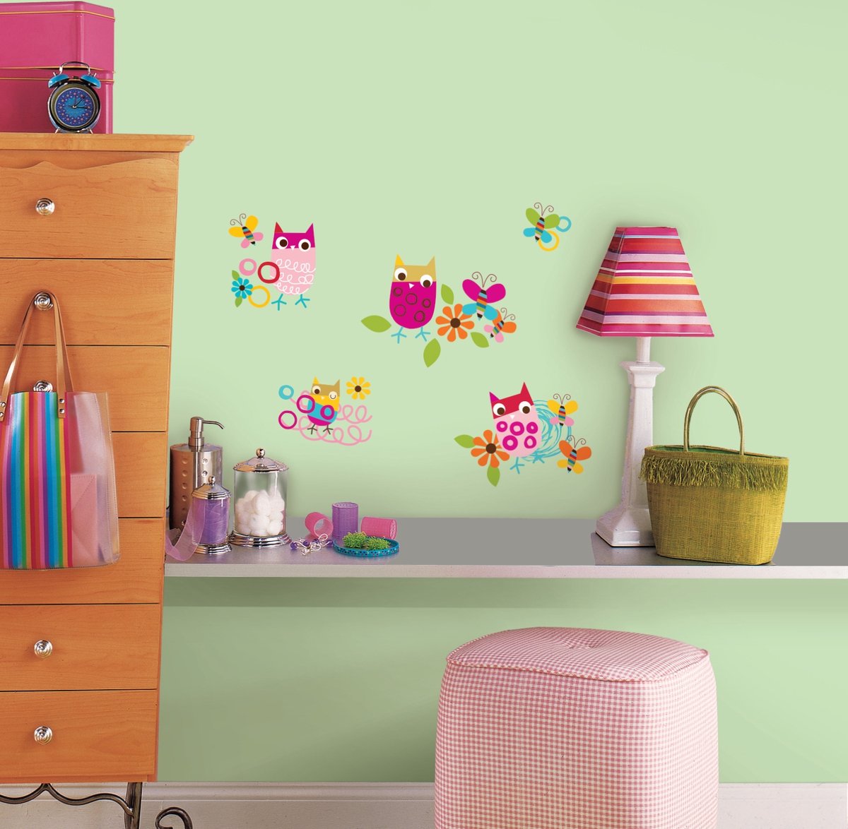 RoomMates Muursticker Zutano Owls