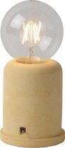 Lucide MABLE Tafellamp - Ø 10 cm - 1xE27 - Geel