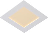 Lucide BRICE-LED - Inbouwspot - LED Dimb. - 1x15W 3000K - IP40 - Wit