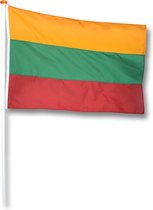Vlag Litouwen 70x100 cm.
