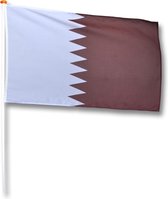Vlag Qatar 150x225 cm.