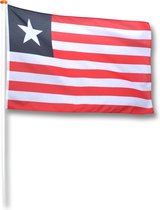 Vlag Liberia 150x225 cm.