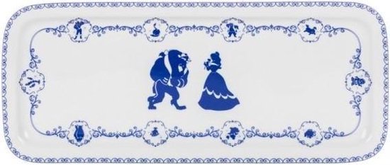 Bol Com Disney Beauty The Beast Cake Bord Porselein