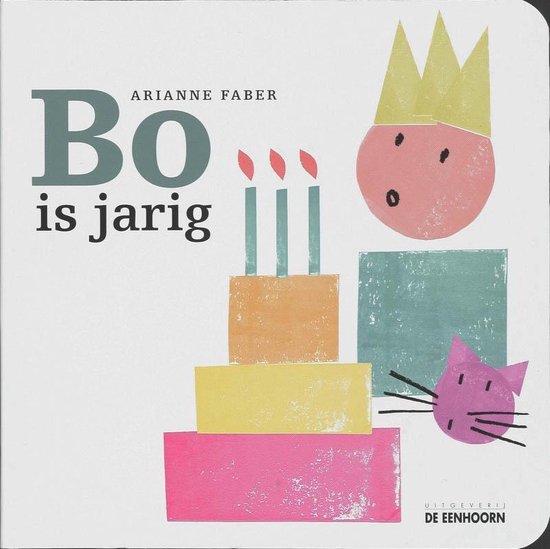 Cover van het boek 'Bo is jarig' van A. Faber