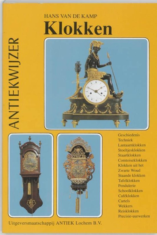 Cover van het boek 'Klokken / druk 4' van Hans van de Kamp