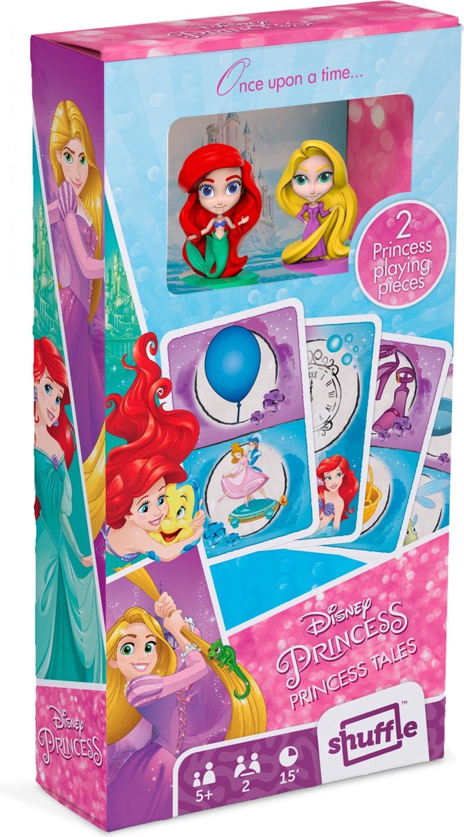 Shuffle Kaartspel Disney Princess 8,7 X 5,6 Cm Karton 57-delig