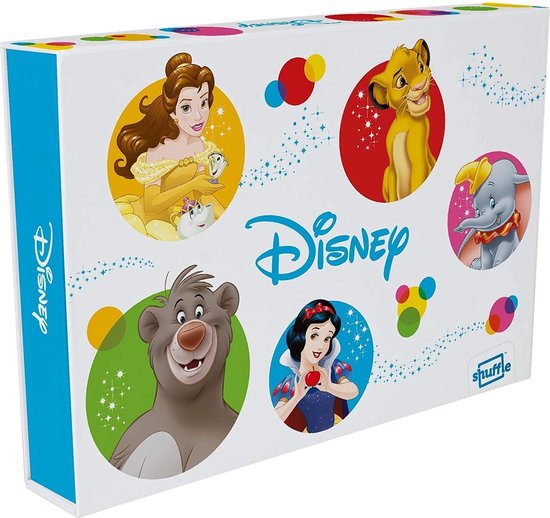 Bordspel: Shuffle Spellendoos Disney Junior 8,7 X 5,6 Cm Karton 8-delig, van het merk Shuffle