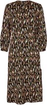Korte Jurk VERO MODA Groen dessin - maat S