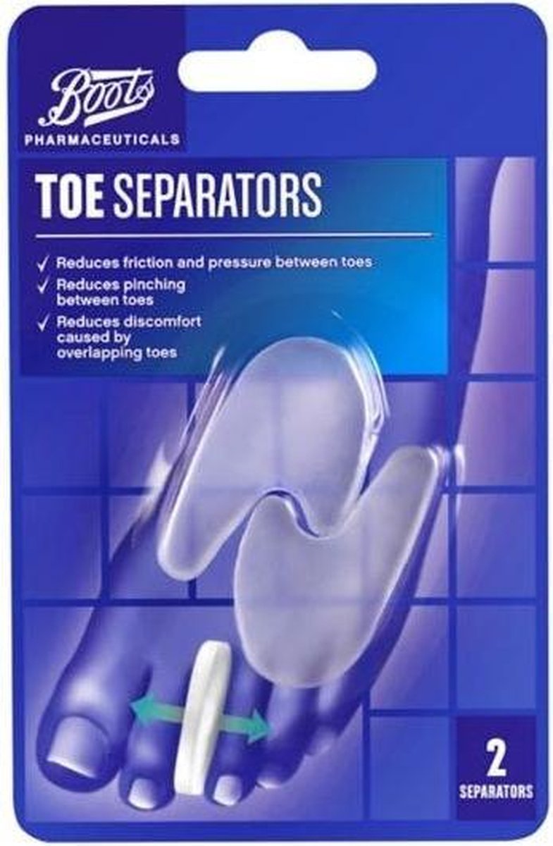 Boots Pharmaceuticals Toe Separators