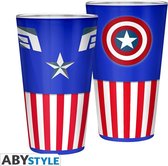 [Merchandise] ABYstyle Marvel Large Glass Captain America