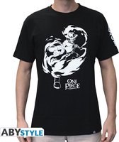 Decoratief Beeld - One Piece Tshirt Ace Man Ss Basic - Kunstleer - Abystyle - Multicolor