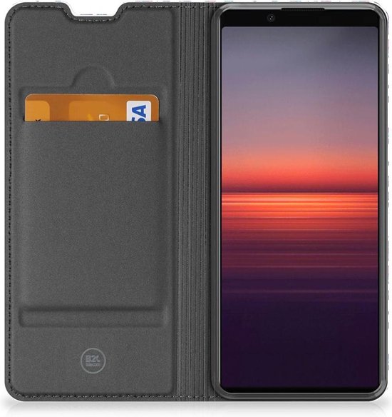 Etui à Rabat Sony Xperia 5 II Plumes Couleur