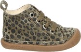 Shoesme BabyFlex bruin schoentje met luipaardprint
