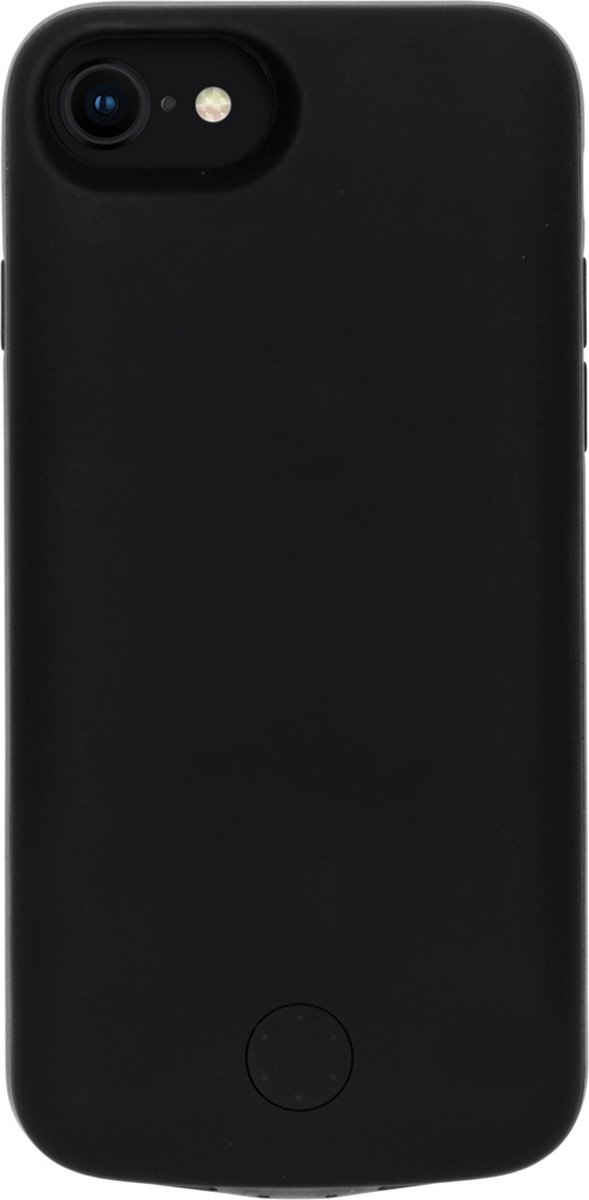 Hoesje Geschikt voor iPhone SE (2022) / SE (2020) / 8 / 7 / 6s / 6 - Power case 5000 mAh - zwart - Merkloos