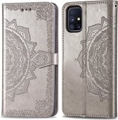 iMoshion Mandala Booktype  Samsung Galaxy M51 hoesje - Grijs