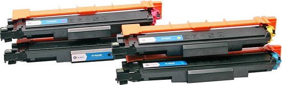 Jeu de 4 toners compatibles pour Brother TN-243CMYK TN-247CMYK