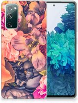 Telefoontas Samsung Galaxy S20 FE Hoesje Super als Moederdag Cadeau Bosje Bloemen