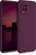 kwmobile telefoonhoesje voor Xiaomi Mi 10 Lite (5G) - Hoesje voor smartphone - Back cover in bordeaux-violet