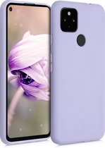 kwmobile telefoonhoesje voor Google Pixel 4a 5G - Hoesje voor smartphone - Back cover in lavendel