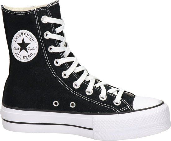 Converse Dames Hoge sneakers Chuck Taylor Star Liftxhi - Zwart - Maat 40 bol.com
