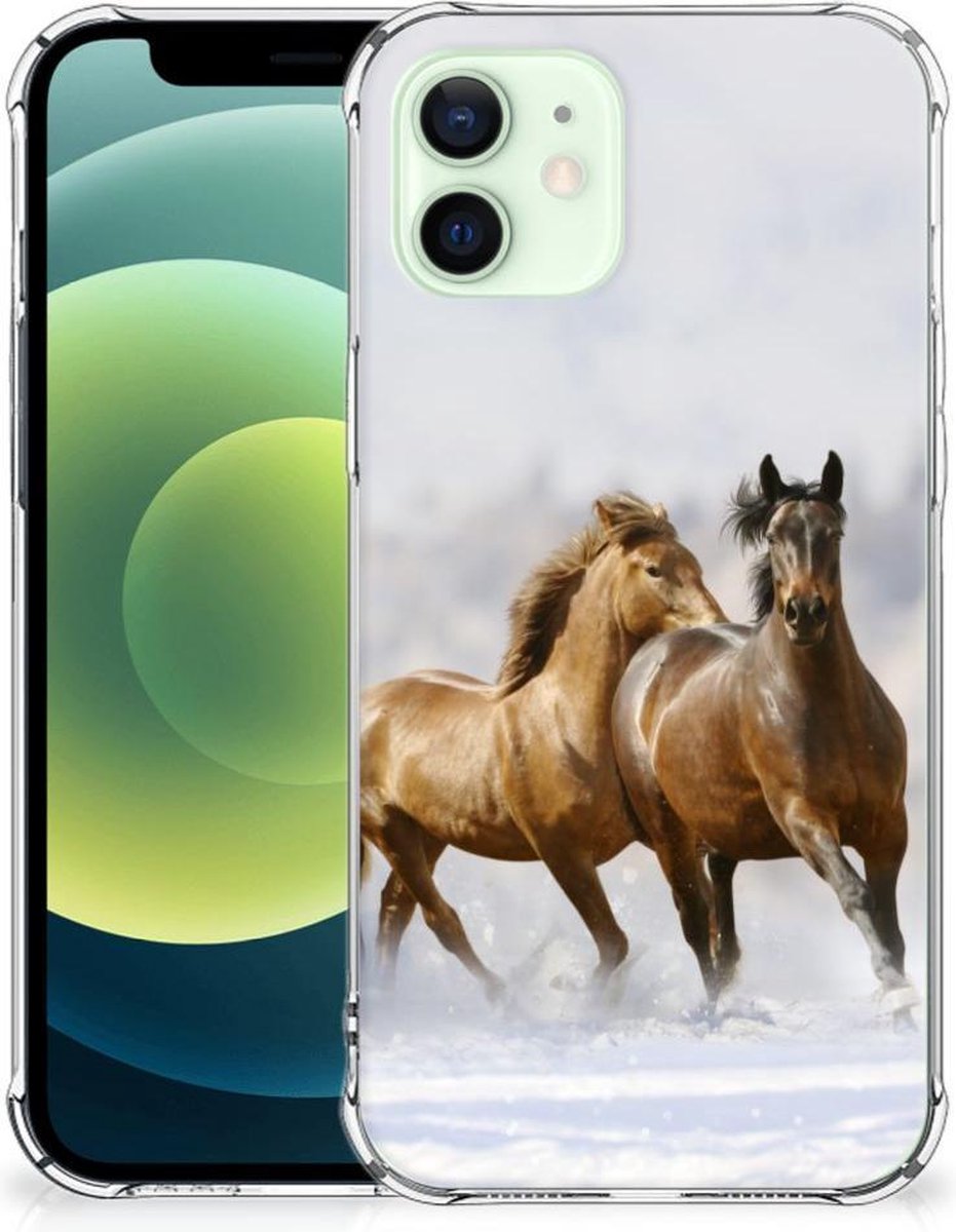 iPhone 12 Mini Case Anti-shock Paarden