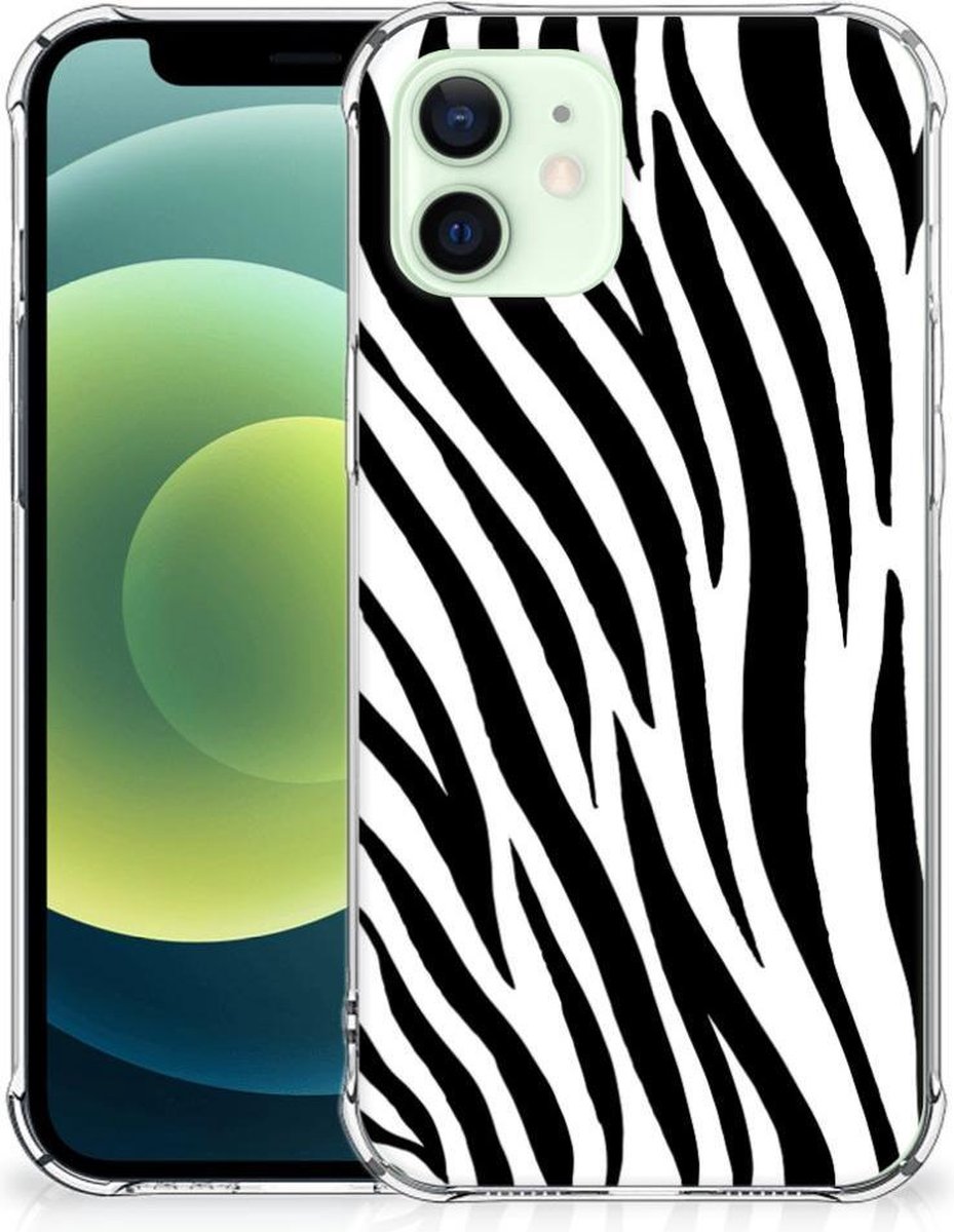 iPhone 12 Mini Case Anti-shock Zebra