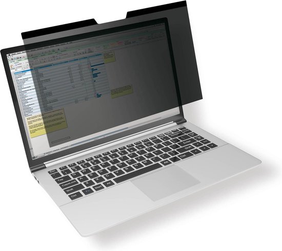 Durable Blickschutzfilter magnetisch für 14,0 Zoll Bildschirme, Sichtschutzfolie Laptop inkl. Tasche und Reinigungstuch, anthrazit, 514457 Durable Blickschutzfilter magnetisch für 14,0 Zoll Bildschirme, Sichtschutzfolie Laptop inkl. Tasche und Reinigungstuch, anthrazit, 514457