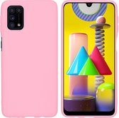 iMoshion Color Backcover Samsung Galaxy M31s hoesje - roze