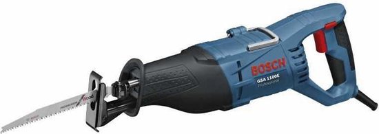 Bosch Professional GSA 1100 E Reciprozaag  - 1100 Watt - Met 2 zaagbladen en opbergkoffer