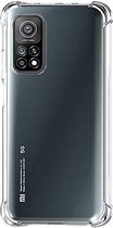 Shop4 - Geschikt voor Xiaomi Mi 10T Pro Hoesje - Zachte Back Case Drop Proof Transparant