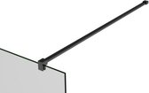 Saniclass Bellini Stabilisatiestang rechthoekig 1200 mm, zwart, inkortbaar